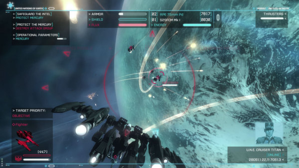 скриншот Strike Suit Zero - Raptor DLC 2