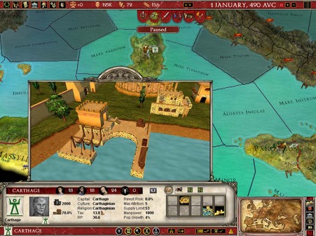 Europa Universalis: Rome - Gold Edition capture d'écran