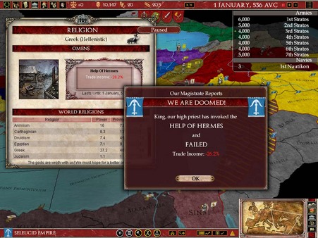 скриншот Europa Universalis: Rome - Gold Edition 4