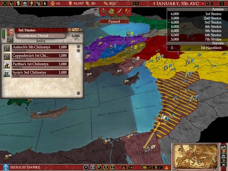 скриншот Europa Universalis: Rome - Gold Edition 5