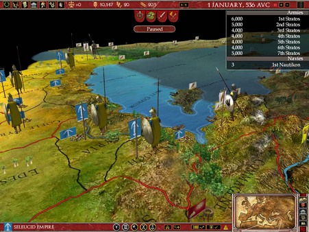 Europa Universalis: Rome - Gold Edition screenshot