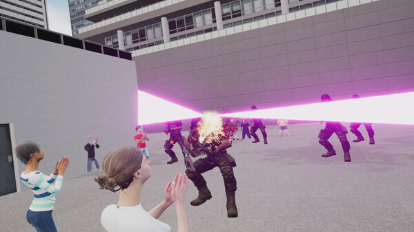 Скриншот из Evil Superhero VR - Open-World Chaos