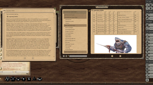 Fantasy Grounds - Legendary Shifters for steam Fantasy Grounds - Legendary Shifters for steam