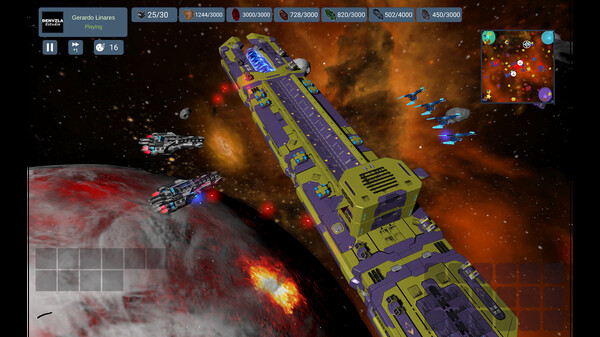 Скриншот из Galactic Conquest Battle Infinity