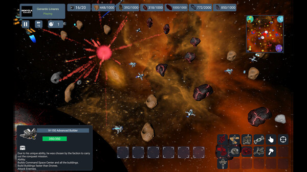 Скриншот из Galactic Conquest Battle Infinity