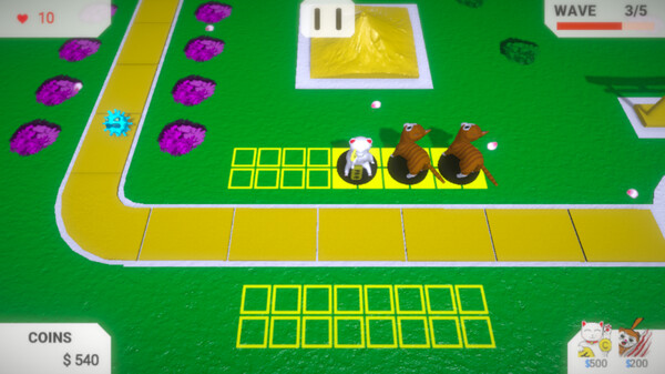 Cats VS Ghosts game for Linux 1