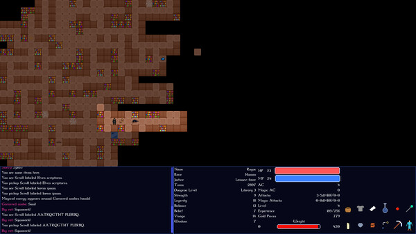 Amulet of Iovar game for Linux 1