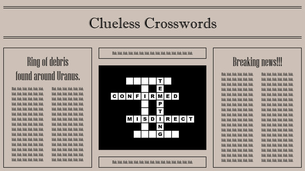 Скриншот из Clueless Crosswords