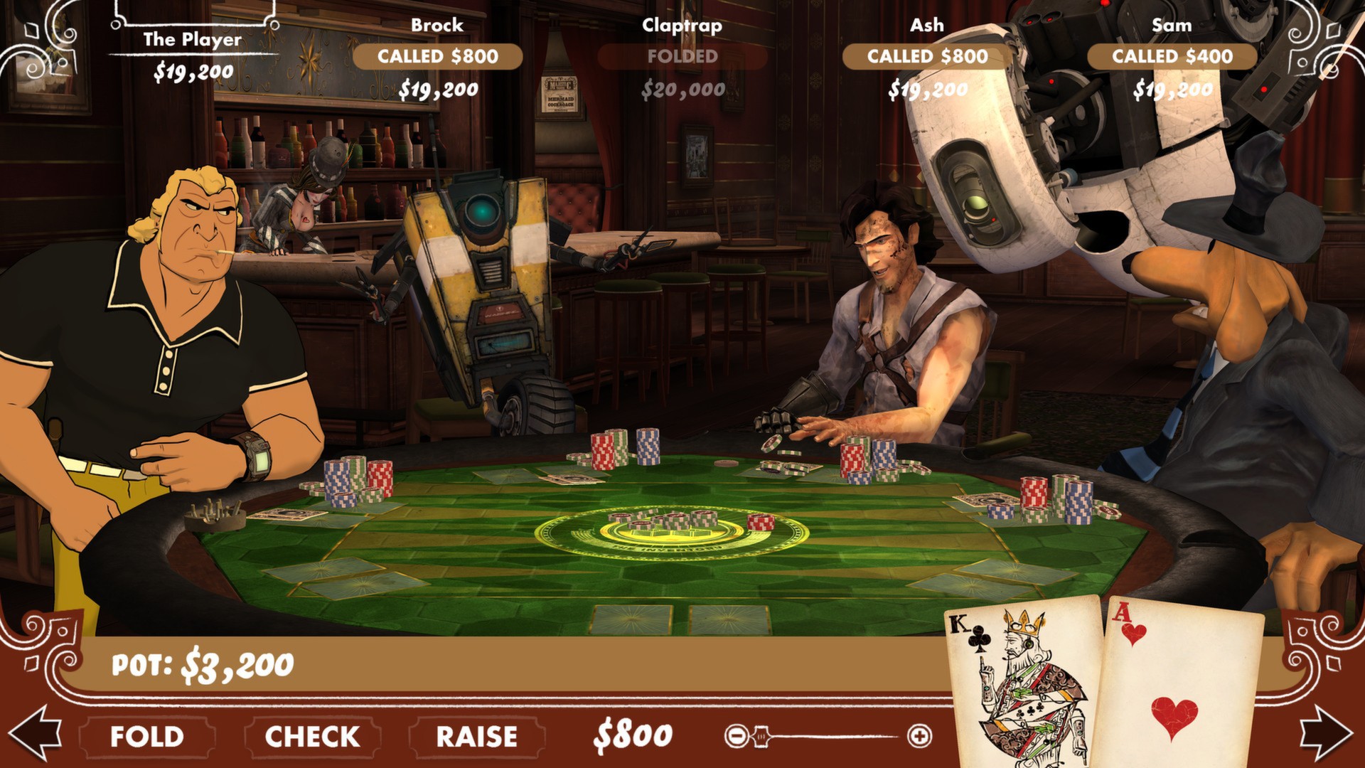 #2. Poker Night 2 (Steam) От: Telltale Games.