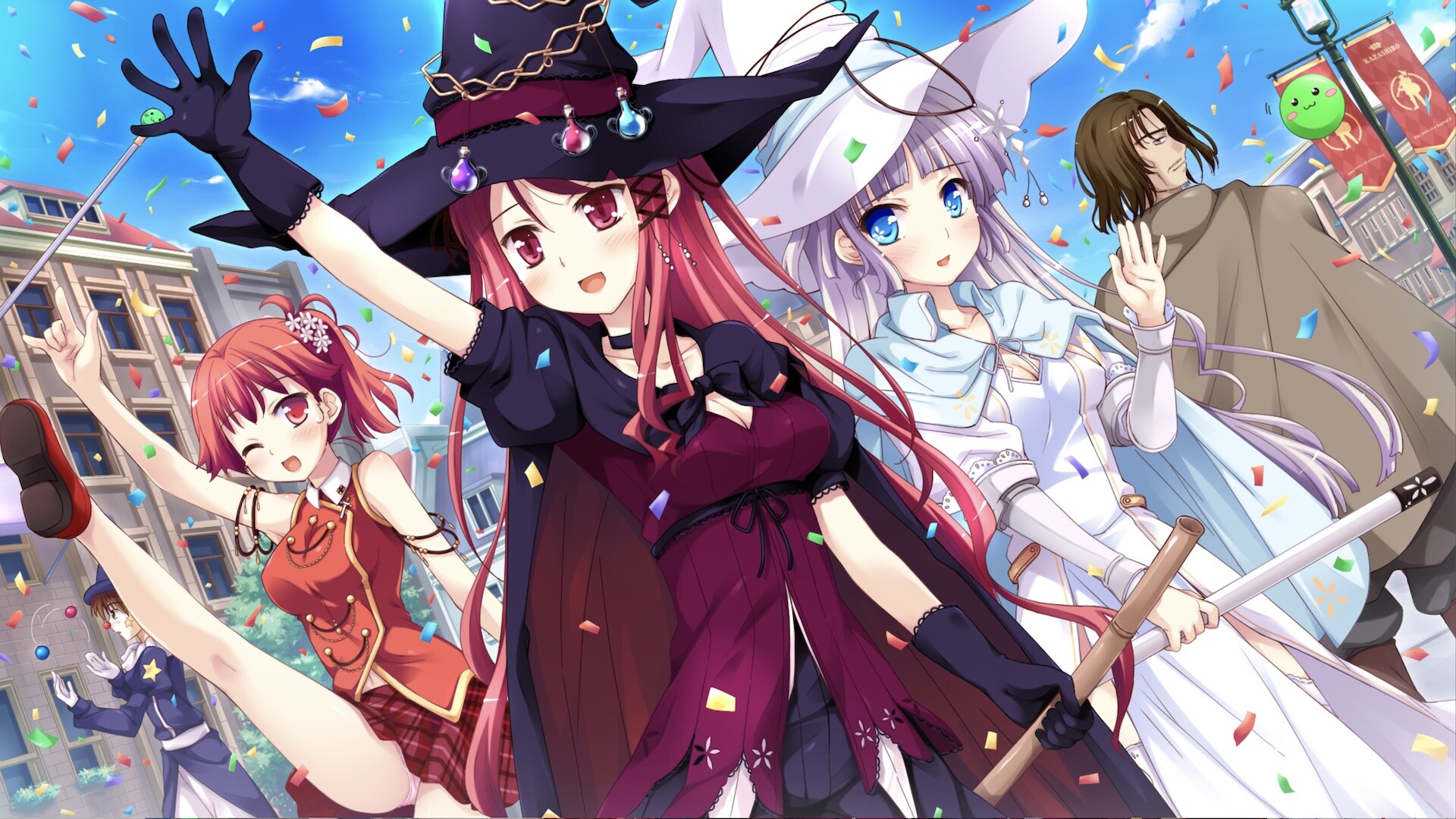 My girlfriend is a witch. Garden Witch Life game. Love Witches Visual novel. Манга i became a Magical Cheat loli Witch ~. Gardens and girls HCG.