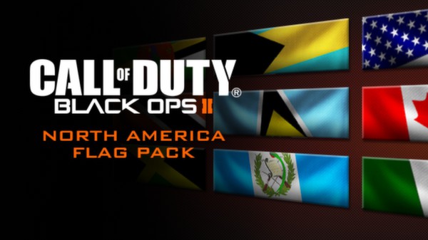 Call of Duty®: Black Ops II - North American Flags of the World Calling Card Pack