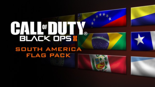 Call of Duty®: Black Ops II - South American Flags of the World Calling Card Pack