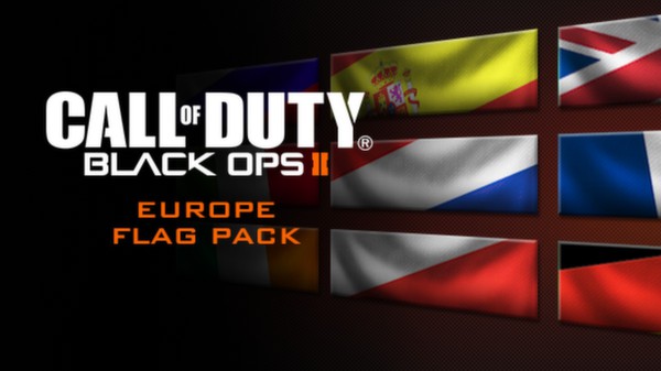 Call of Duty: Black Ops II - European Flags of the World Calling Card Pack