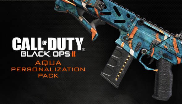скриншот Call of Duty: Black Ops II - Aqua Personalization Pack 0