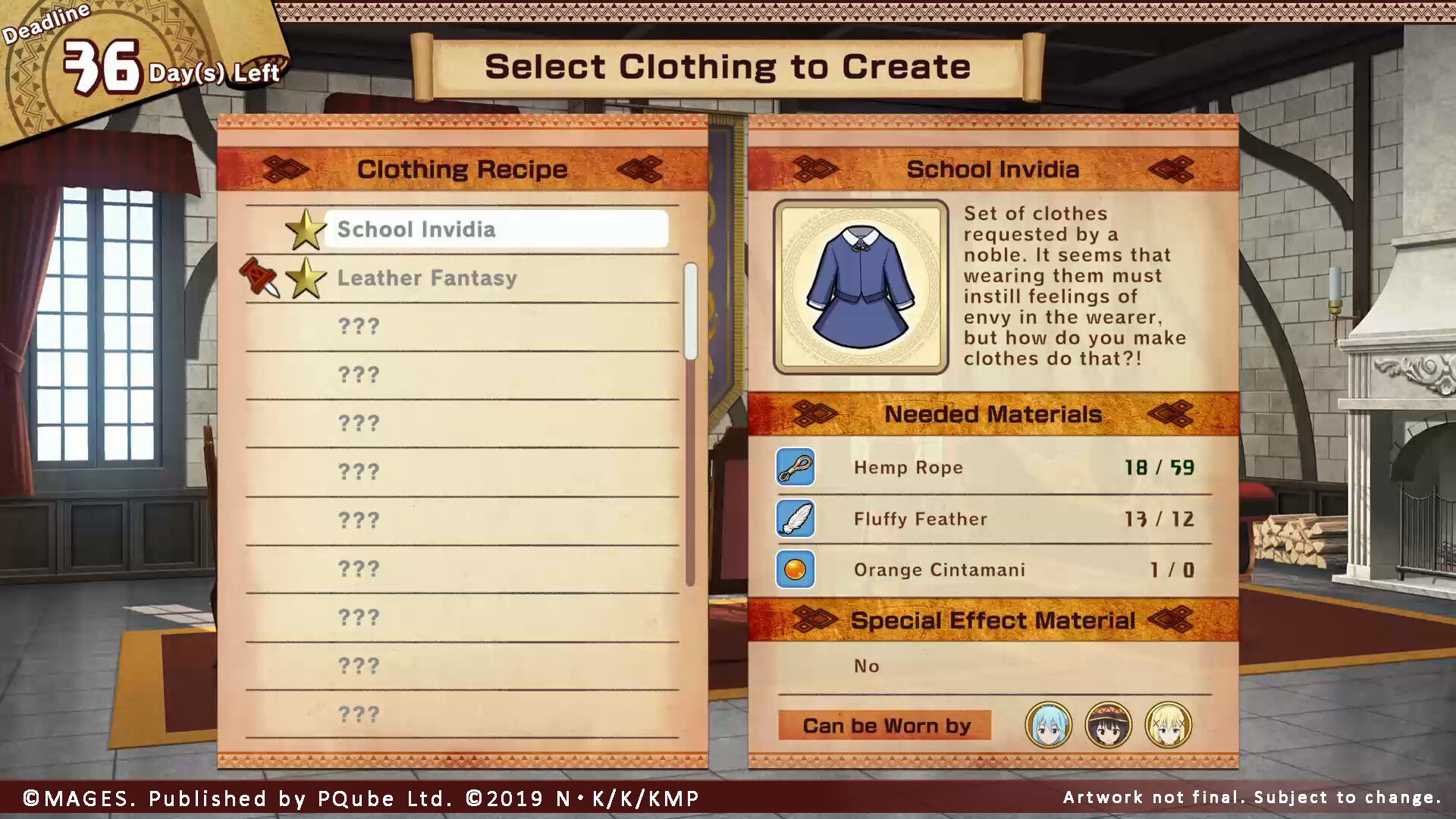 KONOSUBA - God's Blessing on this Wonderful World! Love For These Clothes  Of Desire! on Steam