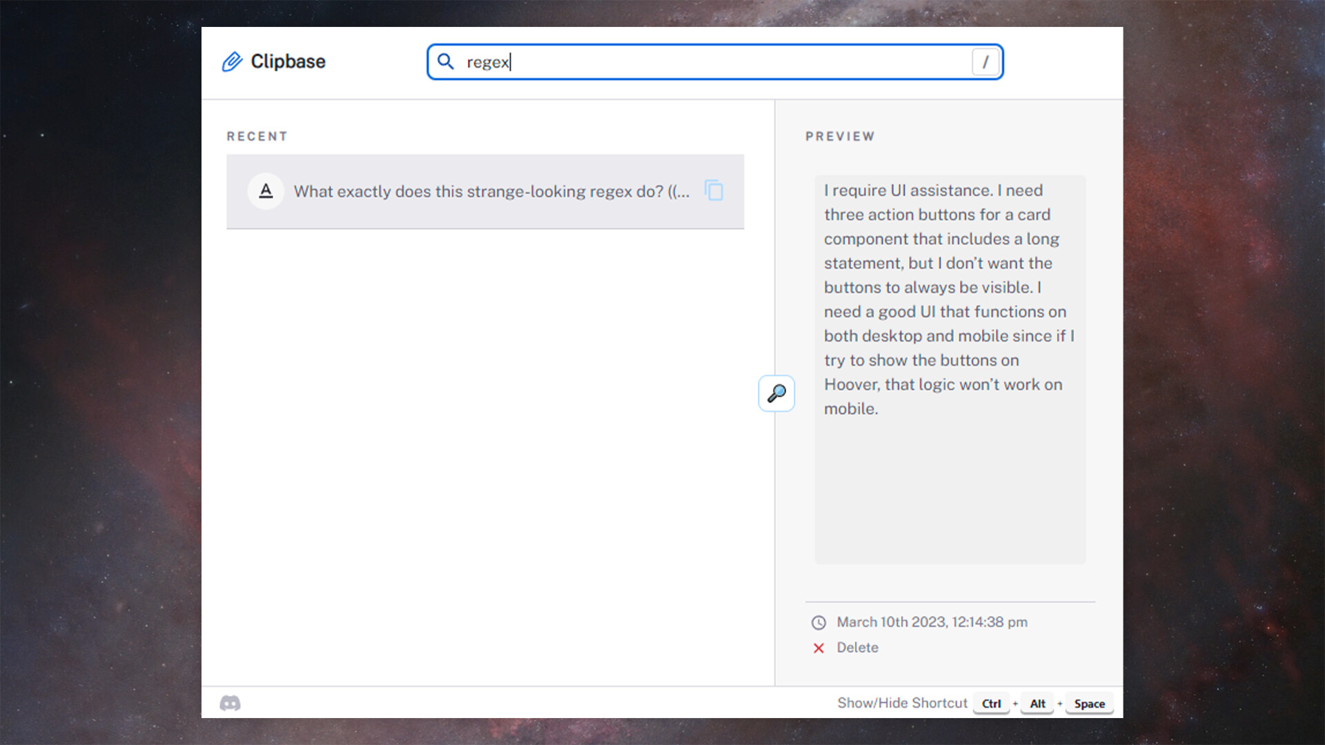 Clipbase - Clipboard History Manager on Steam