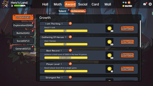 Hero's Landfor windows and Linux 1