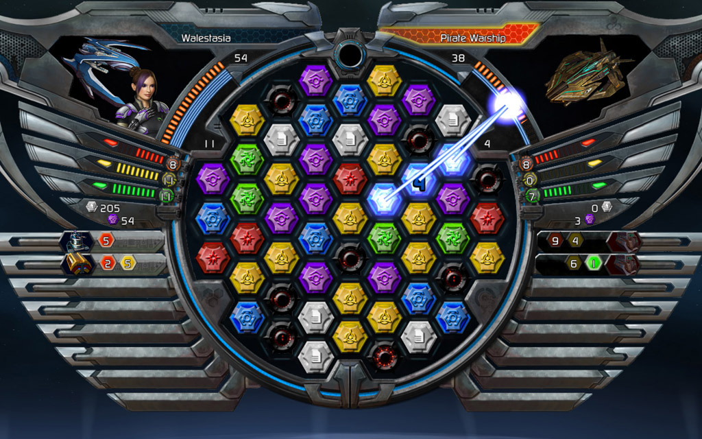 Puzzle Quest: Galactrix Featured Screenshot #1