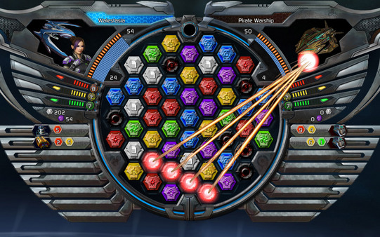 скриншот Puzzle Quest: Galactrix 1