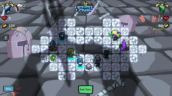 Fantasy Fighters game for Linux 1