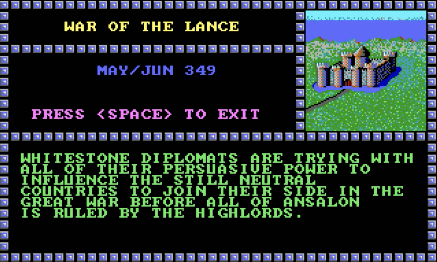 War of the Lance screenshot screenshot 6