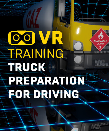 Truck Preparation For Driving VR Training
