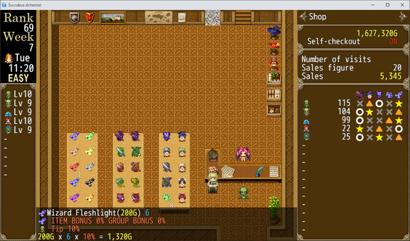 Скриншот из Succubus alchemist