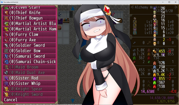 Скриншот из Succubus alchemist