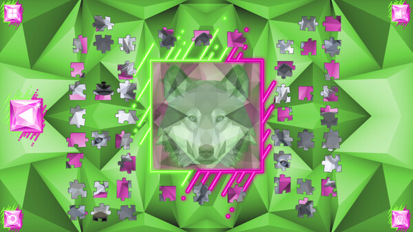 Скриншот из Poly Jigsaw: Animals