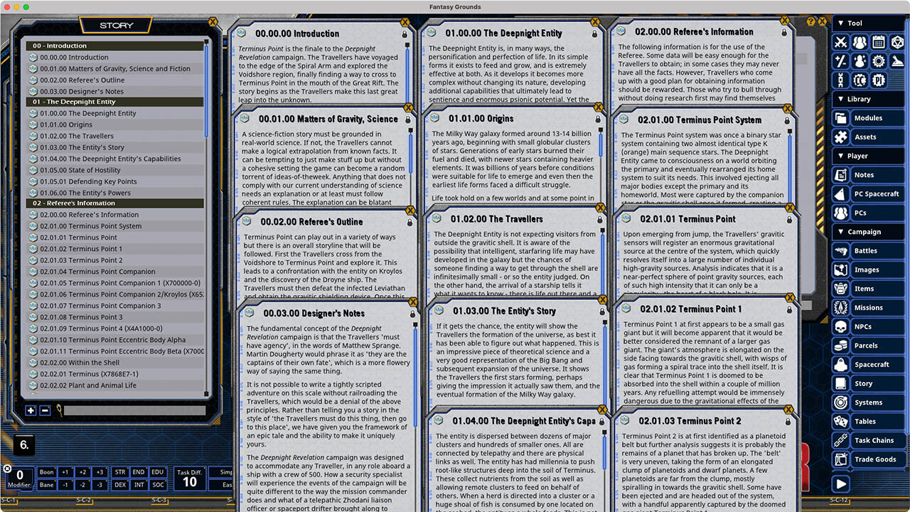 Fantasy Grounds - Deepnight Revelation Core Set screenshot screenshot 6