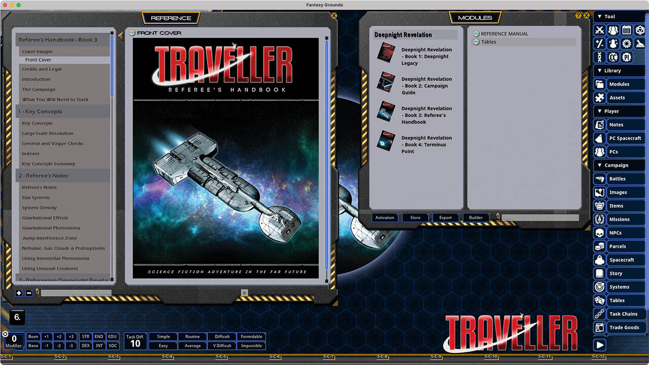 Fantasy Grounds - Deepnight Revelation Core Set screenshot screenshot 1