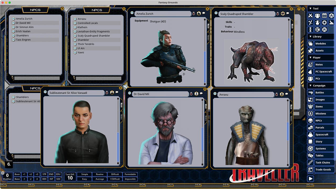 Fantasy Grounds - Deepnight Revelation Core Set screenshot thumbnail screenshot 3