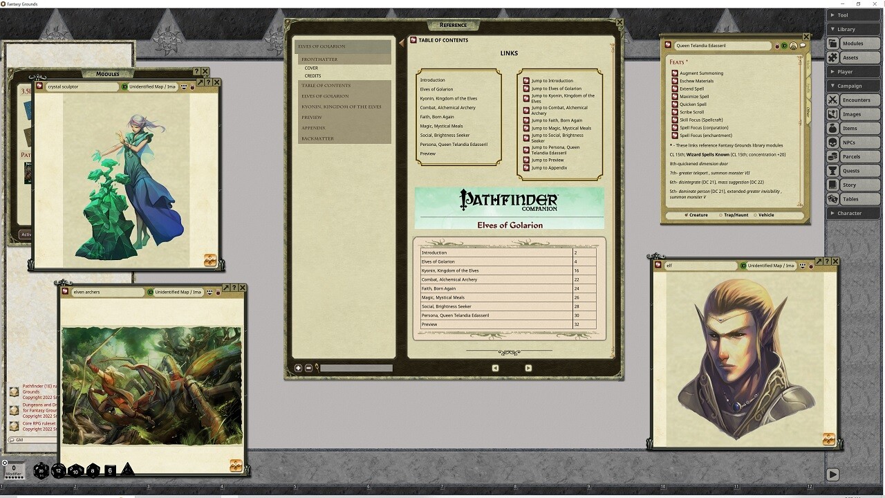 Fantasy Grounds - Pathfinder RPG - Pathfinder Companion Elves Of ...