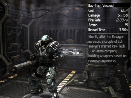 скриншот Earth Defense Force Battle Armor Weapon Chest 1