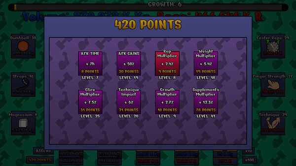 Idle Biceps game for Linux 1