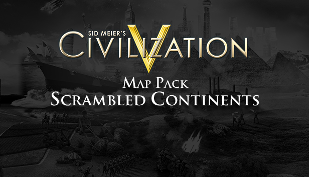 Sid Meier's Civilization V - Scrambled Continents Map Pack DLC EU Steam CD Key