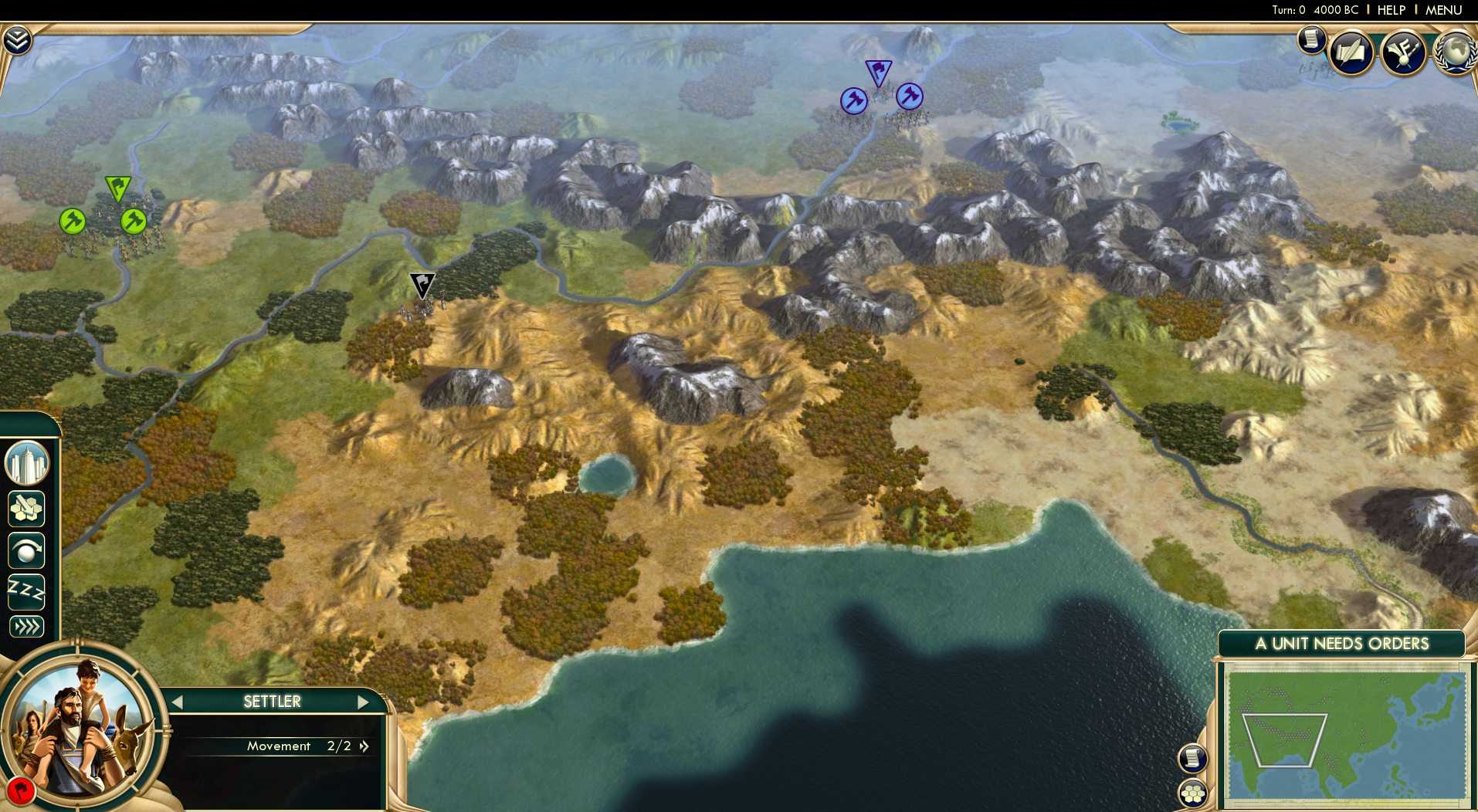 Civilization V - Scrambled Continents Map Pack Featured Screenshot #1