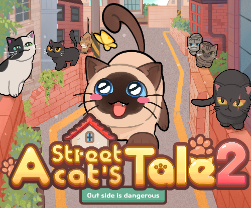 Котики в super Cat Tales 2. Игра street cat s tale