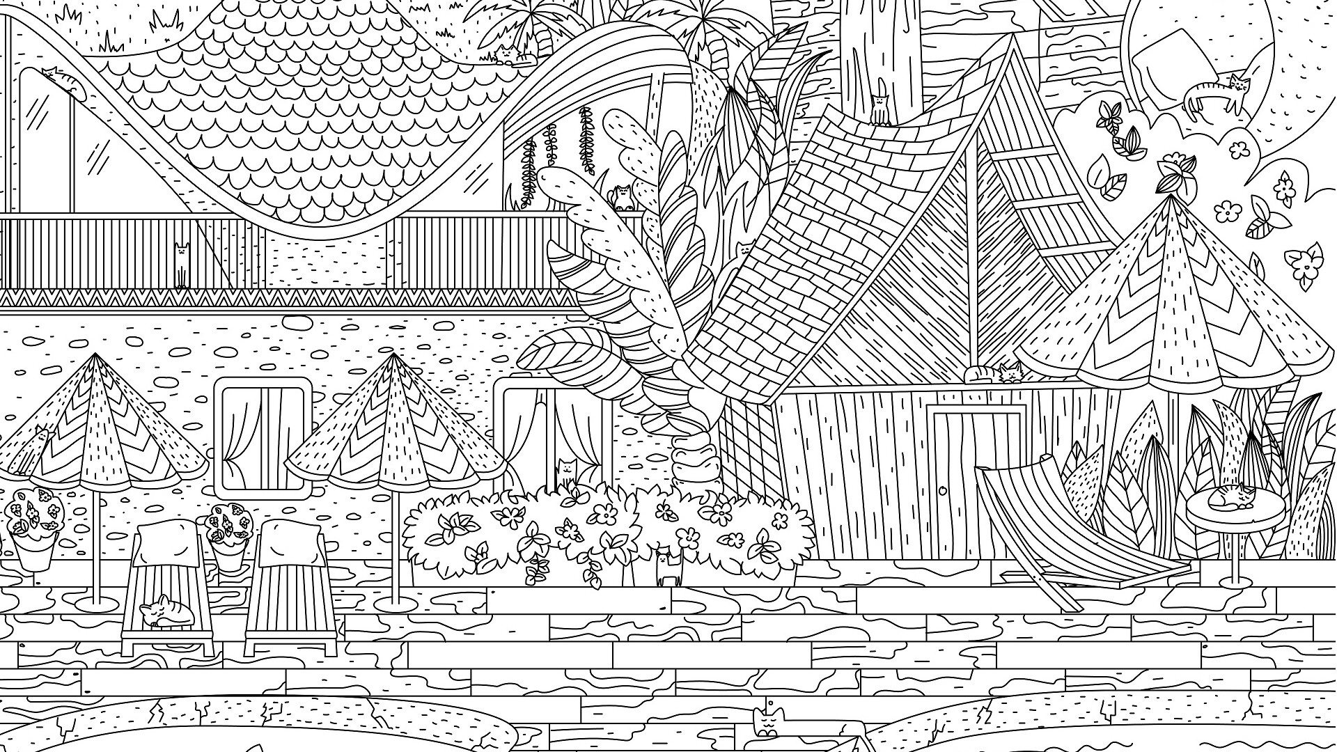 Cats Hidden in Bali #3