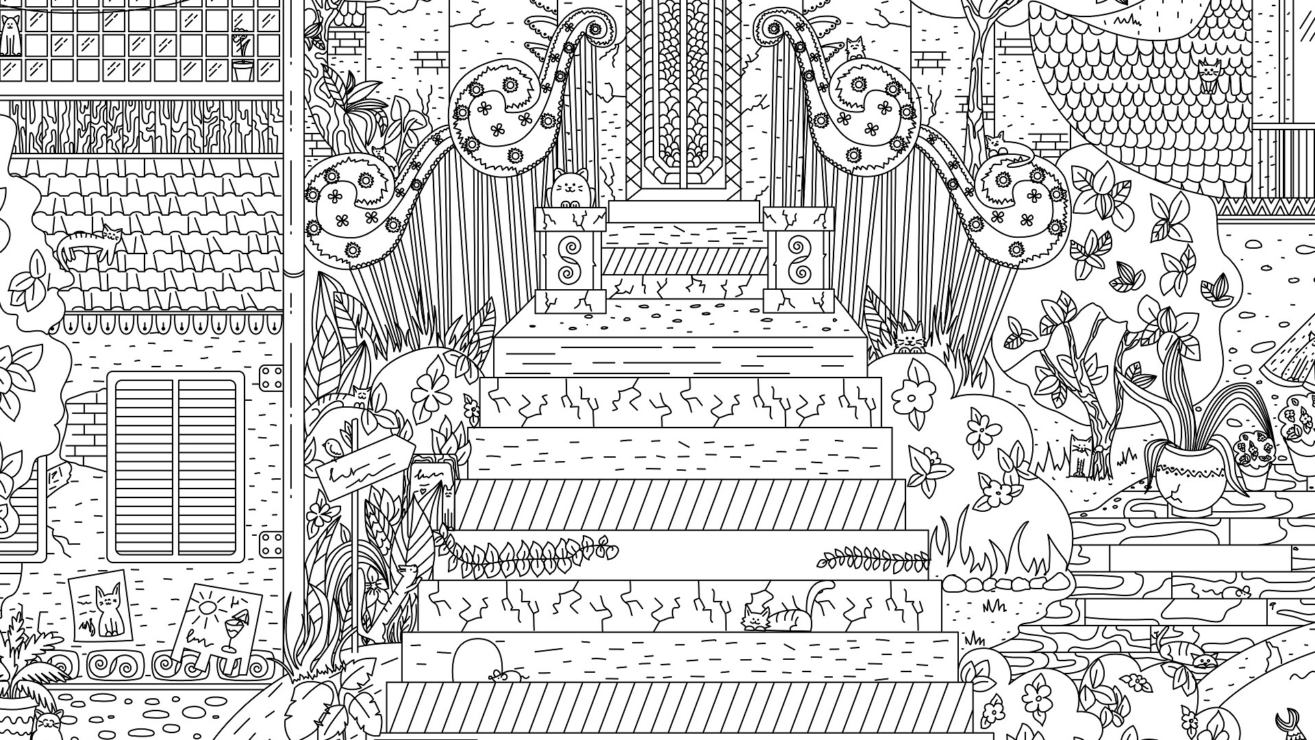 Cats Hidden in Bali #5