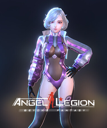 Angel Legion-DLC Punk Wave(Purple)