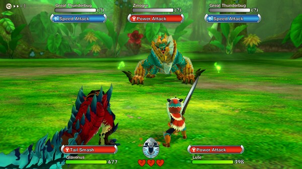 Скриншот из Monster Hunter Stories
