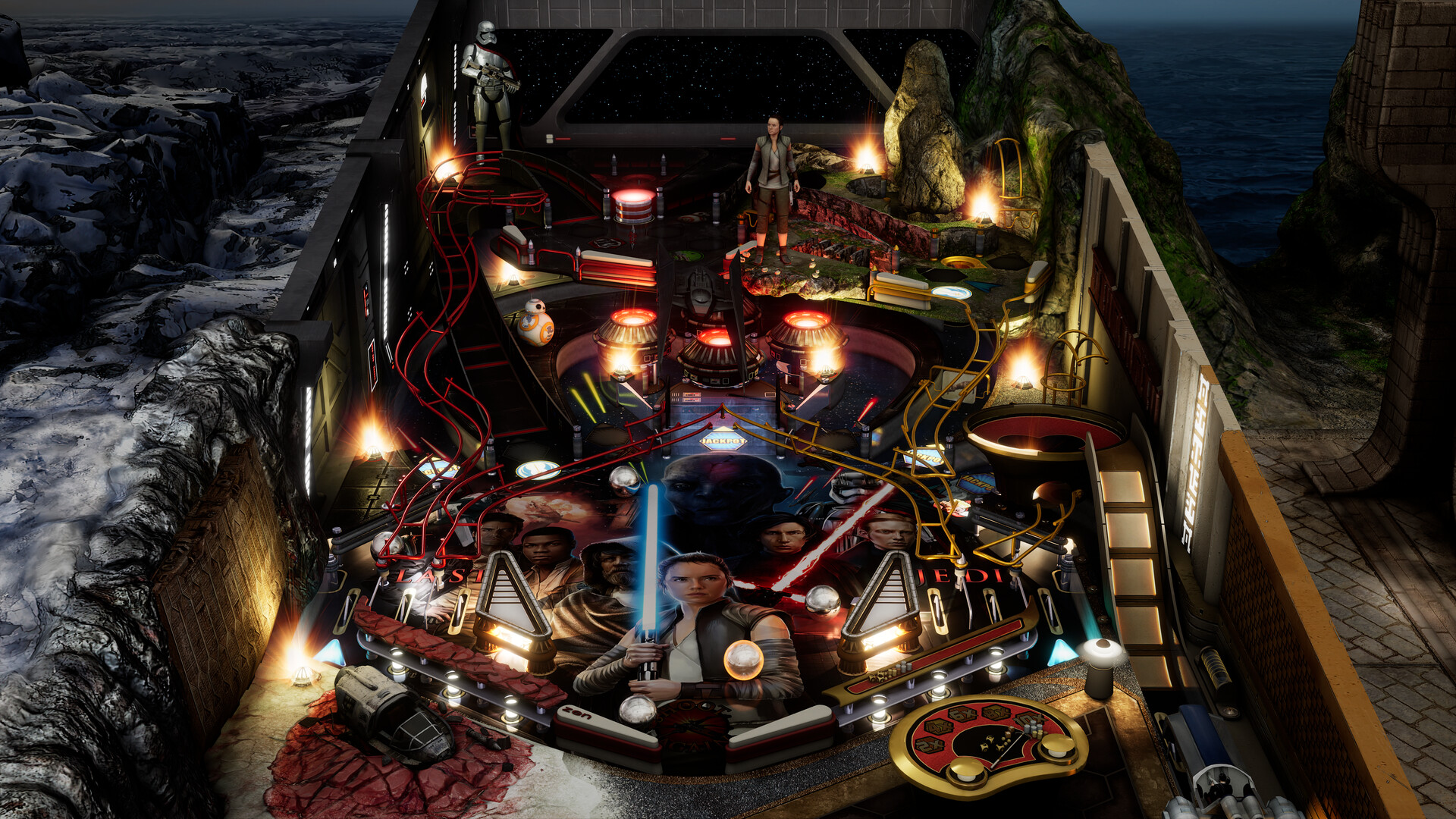 Pinball FX3 adds the Star Wars Pinball: The Last Jedi two-pack on Xbox One,  PS4 and PC