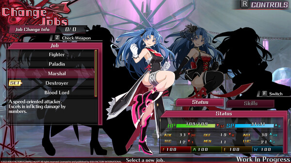 Скриншот из Mary Skelter Finale