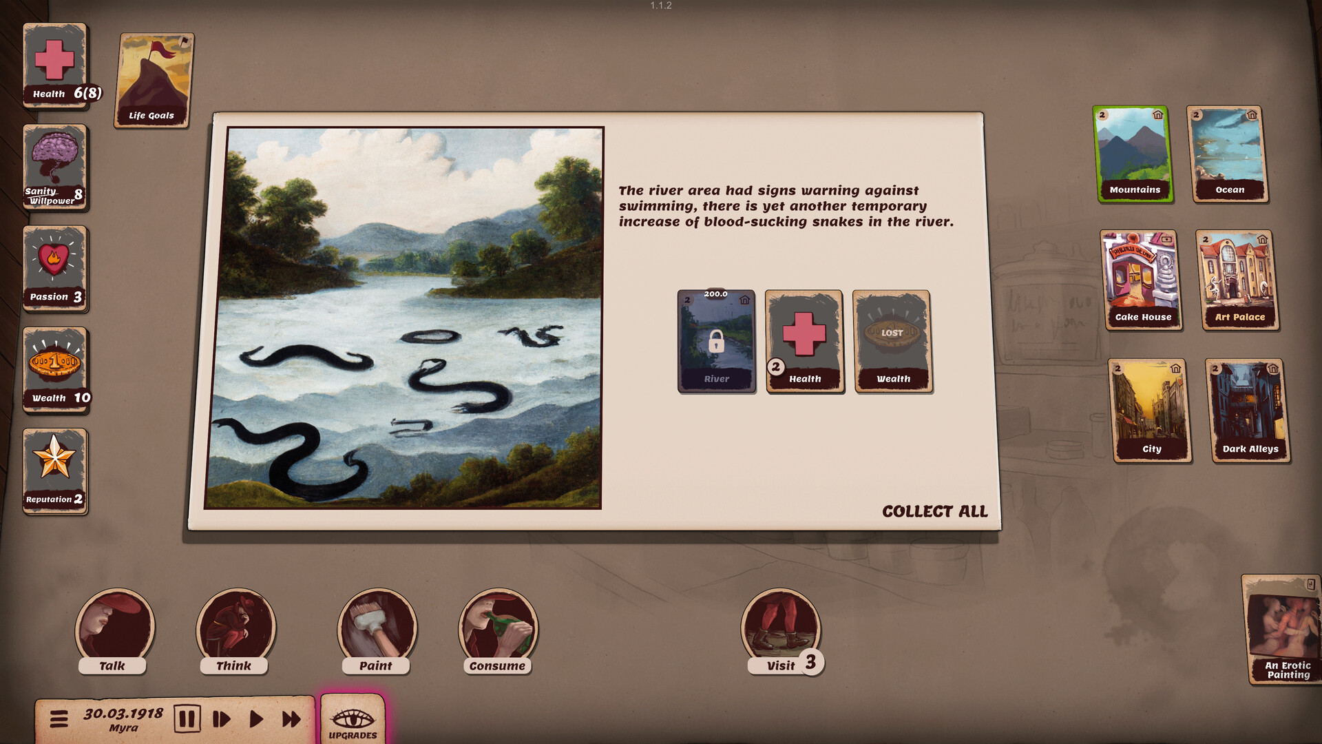 Artist Life Simulator - Cakes and Guns screenshot thumbnail screenshot 5