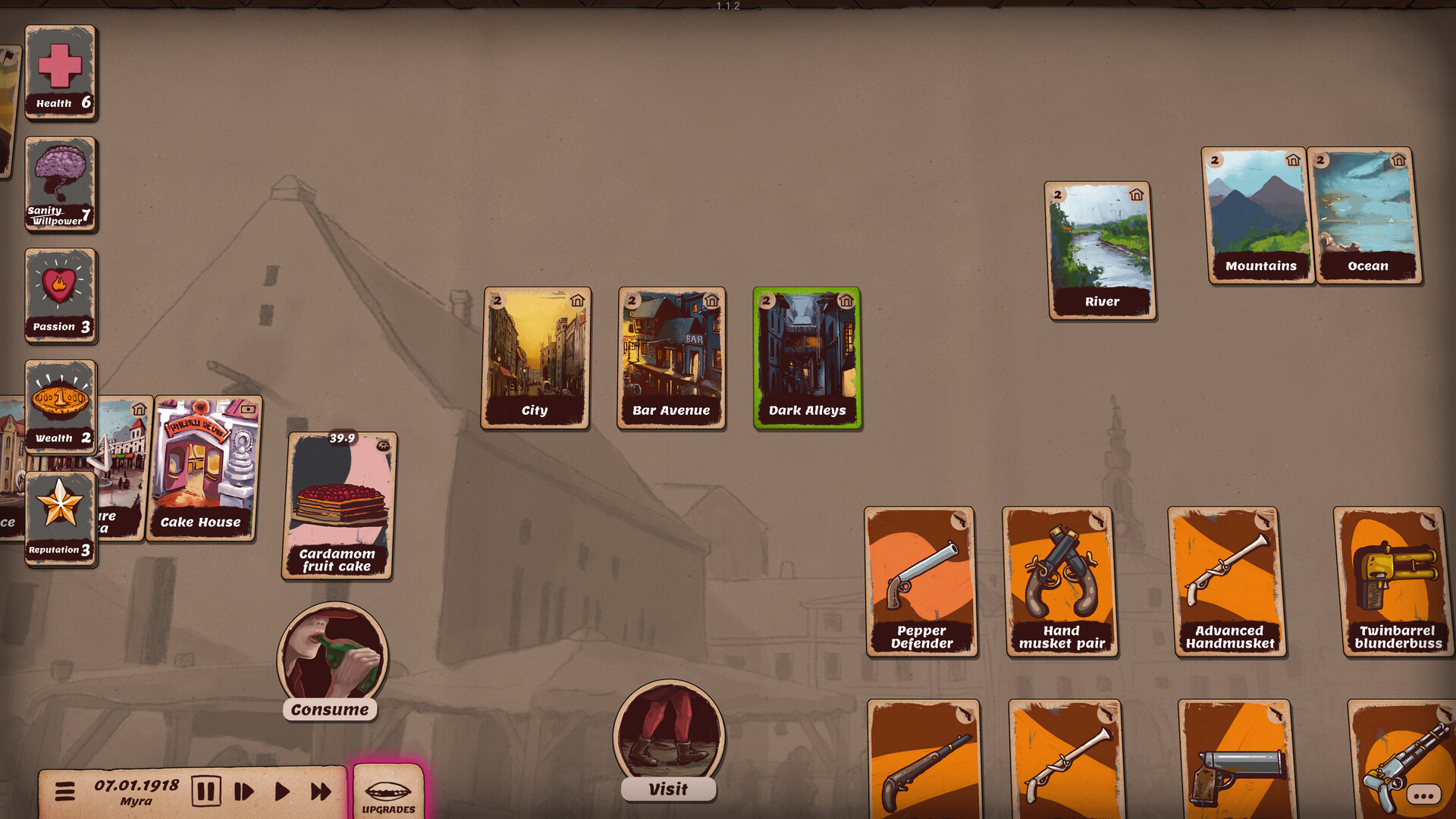 Artist Life Simulator - Cakes and Guns screenshot thumbnail screenshot 3