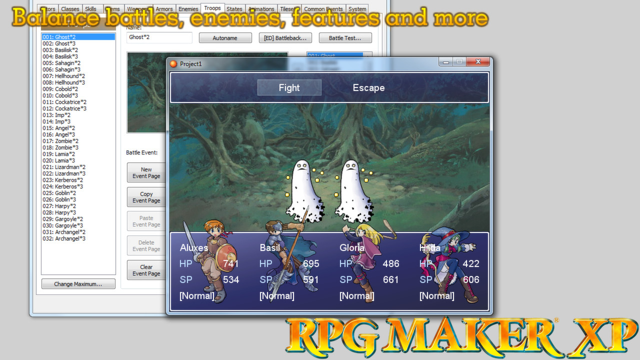 which rpg maker engine i can use to make a pokemon like game