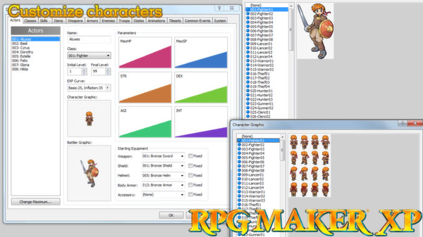 скриншот RPG Maker XP 1
