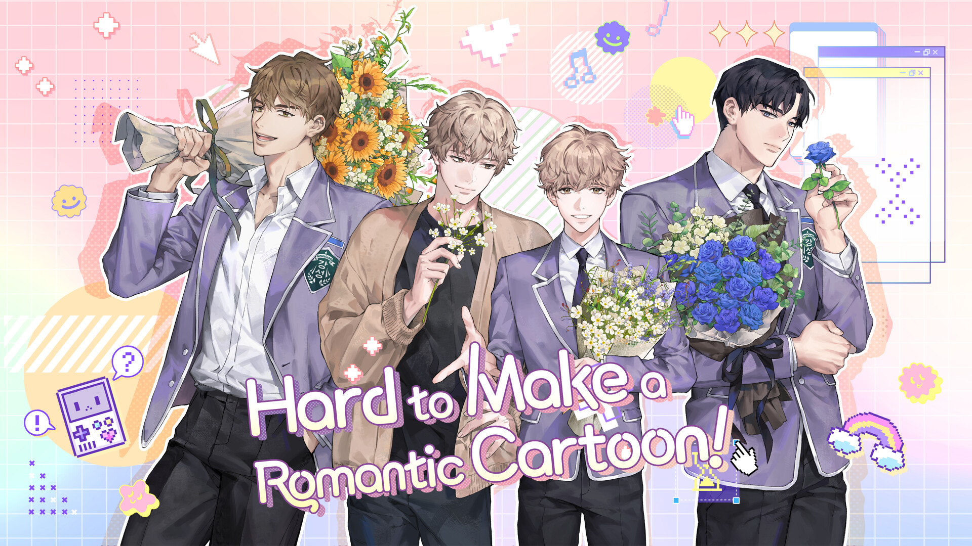 Hard to make a romantic cartoon! screenshot 1