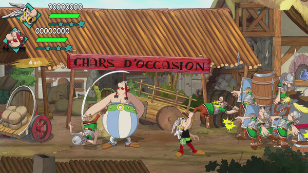 Asterix & Obelix Slap Them All! 2 game for Linux 1